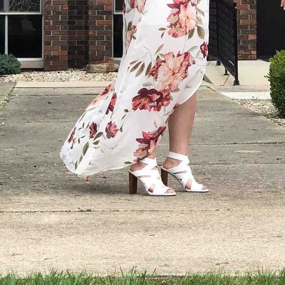 Michael Kors White Heels - Picture 5 of 5